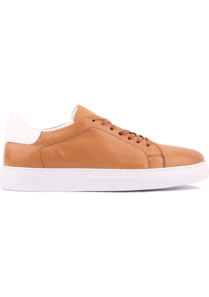 - Taba Deri Erkek Sneaker