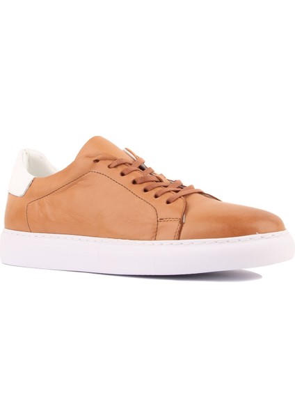 - Taba Deri Erkek Sneaker