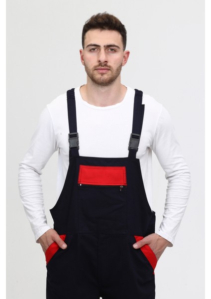 - Bahçıvan Tulumu 16/12 Lacivert Gabardin Askılı Tulum fırsatları