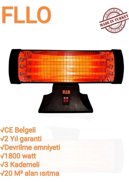 Elektrikli Mini Isıtıcı 1800W Ydm