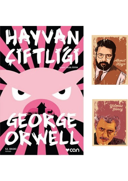 Hayvan Çiftliği-George Orwell-Roman Seti