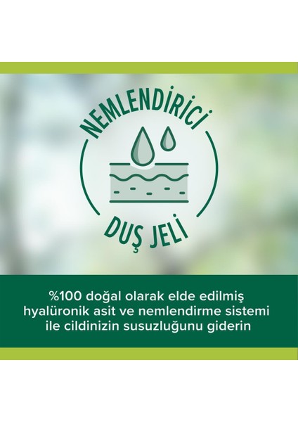 Hyaluronic Acid Doğal Dağ Idesi Özlü Banyo Ve Duş Jeli 500 Ml X2 Adet + Duş Lifi