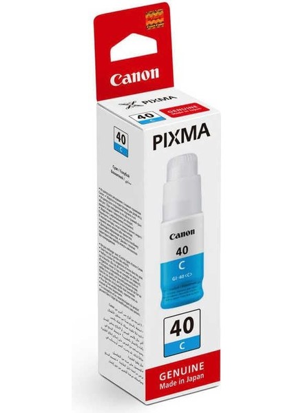 GI-40/3400C001 Mavi Orijinal Mürekkep