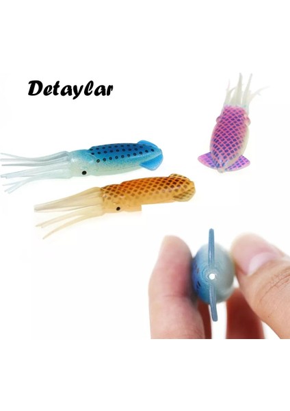 Olta Balıkçılık 7.5cm - 5.3gr Silikon Kalamar Yapay Yem fırsatları