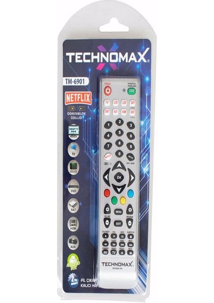 Akıllı Kumanda Akıllı TM6901 W45 2828 0017 2827