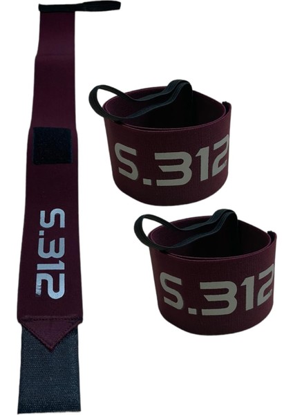 Wrist Wraps 2'li Paket - Halter, Crossfit, Power Lifting Bilek Bandajı 50X5 cm