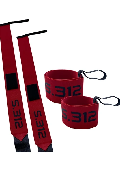 Wrist Wraps 2'li Paket - Halter, Crossfit, Power Lifting Bilek Bandajı 50X5 cm