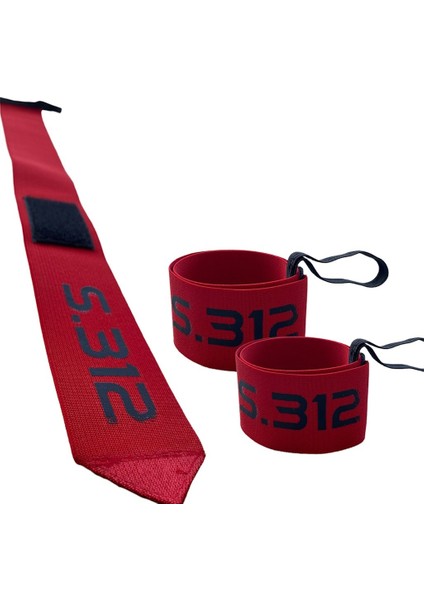 Wrist Wraps 2'li Paket - Halter, Crossfit, Power Lifting Bilek Bandajı 50X5 cm