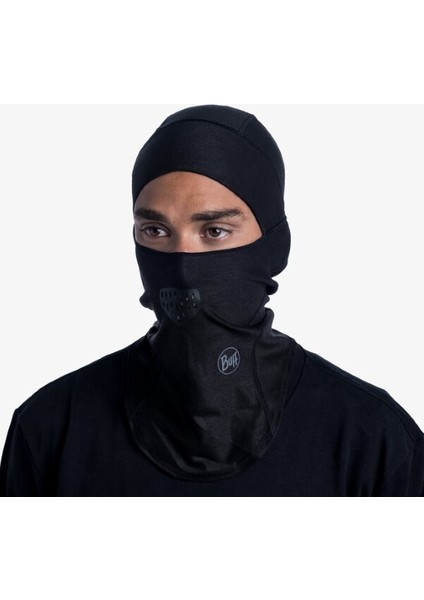 Buff Thermonet Hınged Balaclava Solid Bandana BUF.124107.999