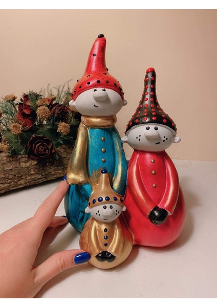 Polyester Kardanadam Ailesi Biblo modelleri