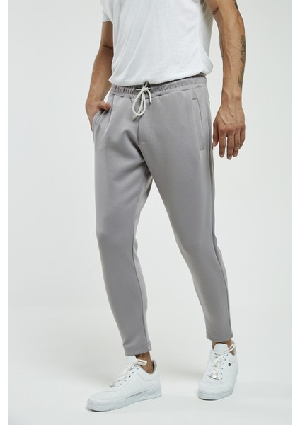 Gri Skuba Kumaş Erkek Eşofman modelleri