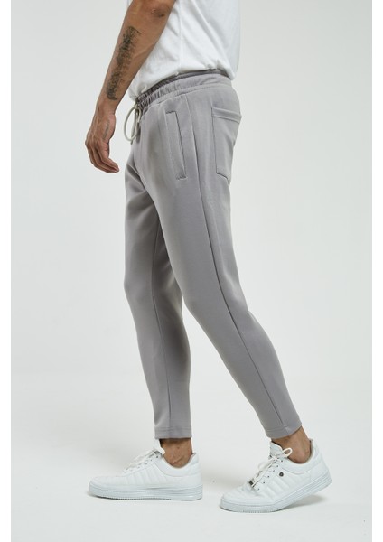 Gri Skuba Kumaş Erkek Eşofman fırsatları