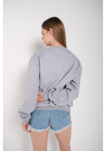 California 1984 Baskılı Oversize Sweatshirt