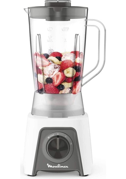 Blendeo+ LM2C01 450W Cam Blender, 1.5l Kapasite, Paslanmaz Çelik, 2 Hızlı Blender, Buz Kıracağı, Zelkrom Dayanıklı Bıçaklar, Akıllı Kilit