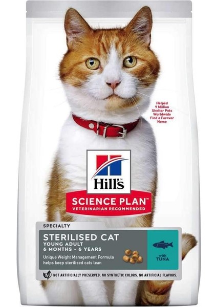 Science Plan Genç Yetişkin Kısır Kedi Maması Somon Balıklı 1,5 kg