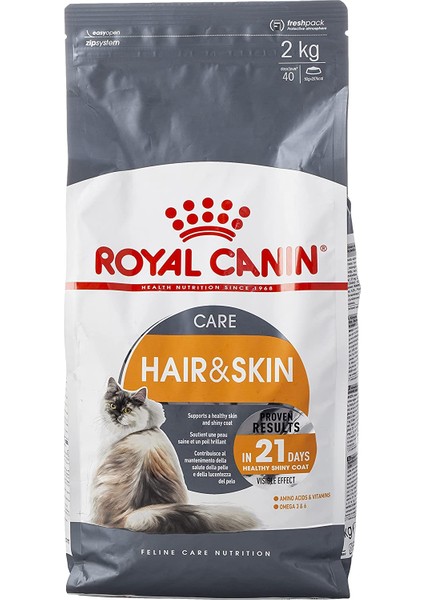 Hair & Skin Care Kedi Maması, 2 kg