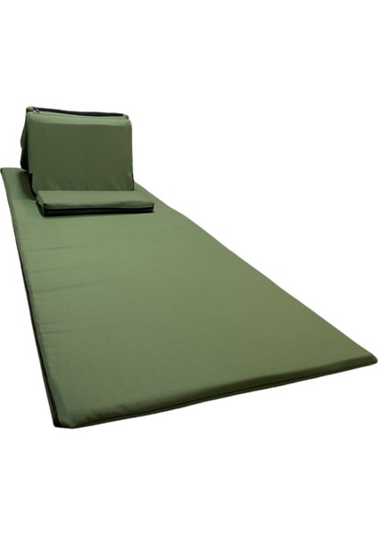 Backjack Meditasyon Sandalyesi Destekli Yer Minderi + 60X180 Kumaş Mat