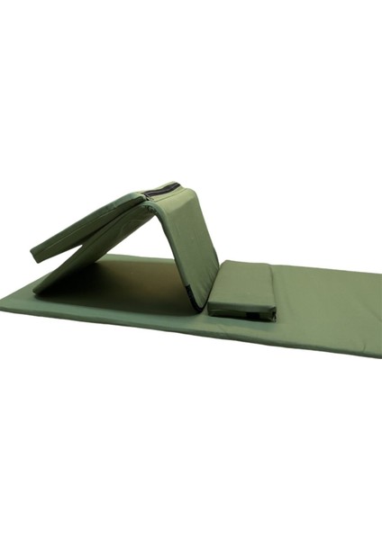 Backjack Meditasyon Sandalyesi Destekli Yer Minderi + 60X180 Kumaş Mat