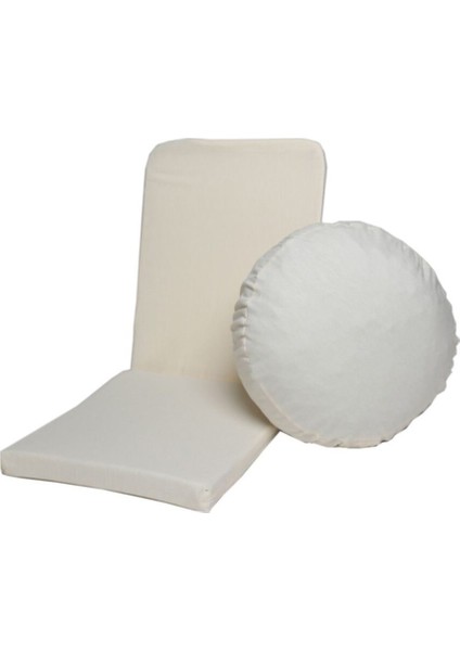 Kabuk Dolgulu Meditasyon Minderi Seti