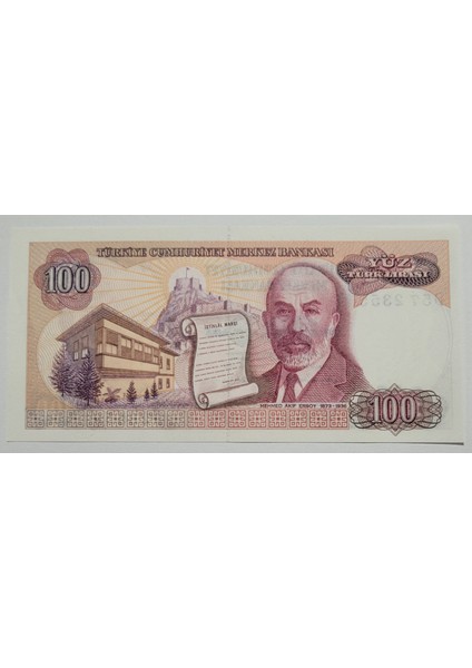 7. Emisyon 2. Tertip 100 Türk Lirası "çil"