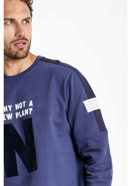 56544 Erkek Mavi Pijama Takımı modelleri