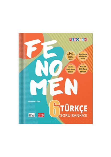 Fenomen Okul 6. Sınıf Türkçe Soru Bankası - Fenomen 6 Türkçe