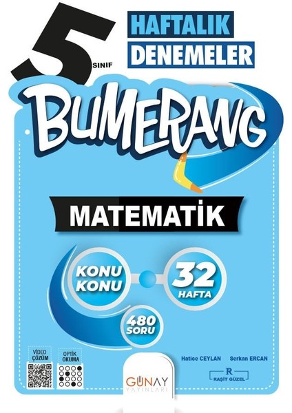 5. Sınıf Bumerang 32 Haftalık Matematik Denemesi