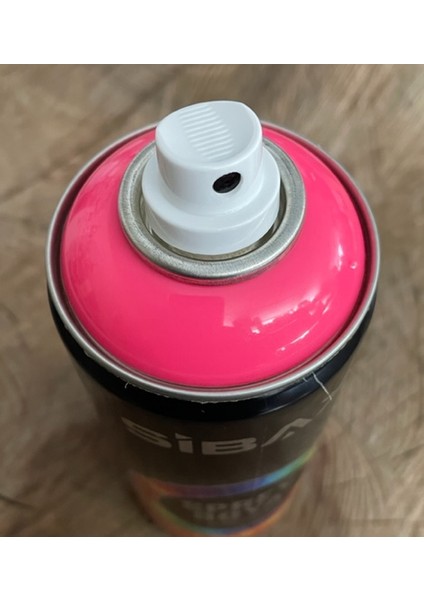 400ML Floresan Pembe Renk Sprey Boya Yüksek Kalite