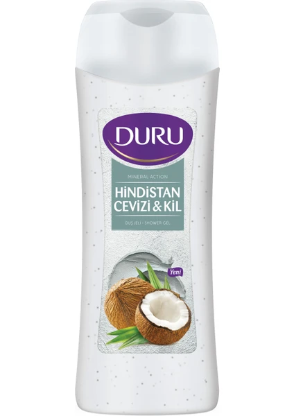 Mineral Action Duş Jeli Hindistan Cevizi & Kil 500 ml