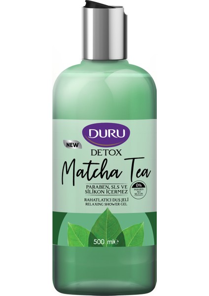 Detox Matcha Çayı Duş Jeli 500 ml