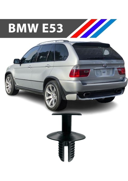 Bmw E53 Davlumbaz Klipsi 81471-911-992 50 Adet