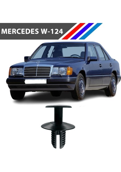 Mercedes W124 E Class Davlumbaz Klipsi 81471-911-992 50 Adet