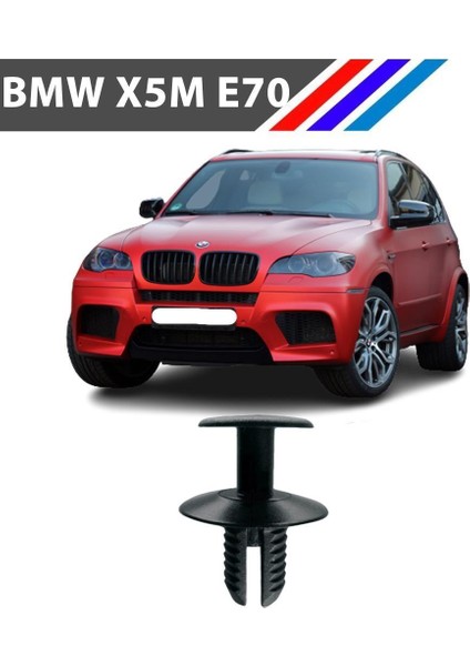 Bmw E70 Xm5 Davlumbaz Klipsi 81471-911-992 50 Adet