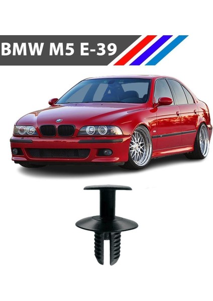 Bmw E39 Davlumbaz Klipsi 81471-911-992 50 Adet