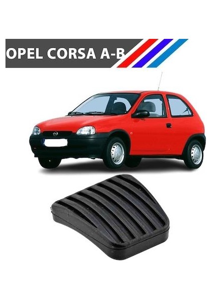 Opel Corsa A - B Debriyaj Fren Pedal Lastiği 2 Adetli Set