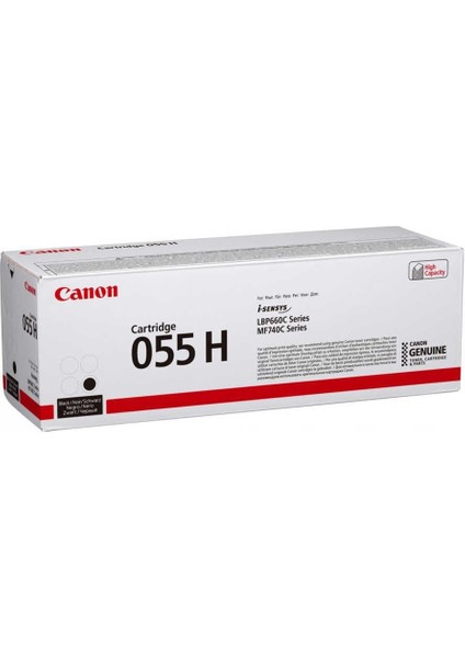CRG-055H/3020C002 Siyah Orijinal Toner Yüksek Kapasiteli