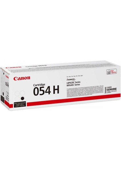 CRG-054H/3028C002 Siyah Orijinal Toner Yüksek Kapasiteli