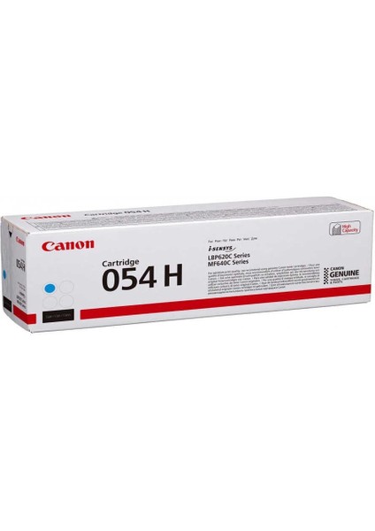CRG-054H/3027C002 Mavi Orijinal Toner Yüksek Kapasiteli