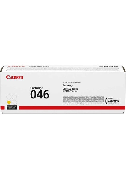CRG-046/1247C002 Sarı Orijinal Toner