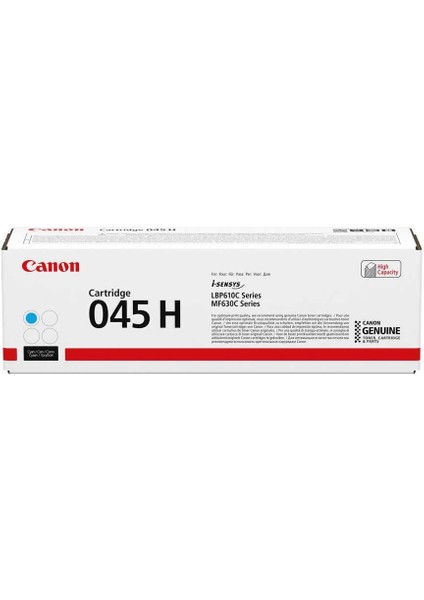 CRG-045H/1245C002 Mavi Orijinal Toner Yüksek Kapasiteli