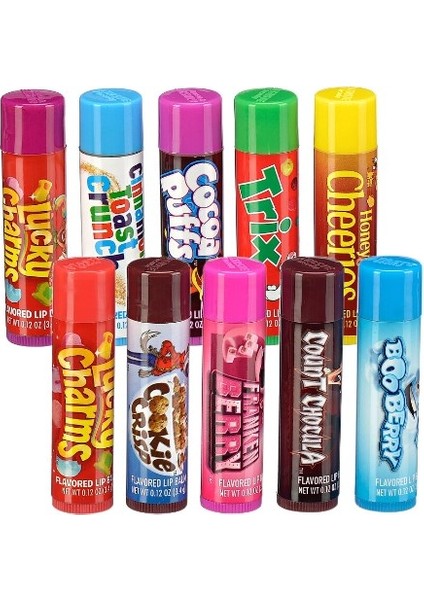 Breakfast Pack Flavored Lip Balm 10 Pieces