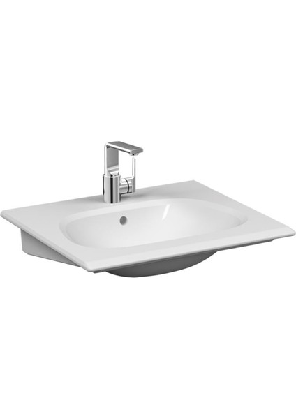Frame 5707B403-0001 Etajerli Lavabo, 65 cm, Beyaz