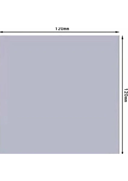 Termal Pad 15.8W,M-K 1 mm 120 mm x 120 mm