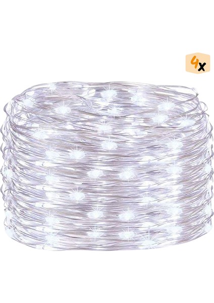 Peri LED Çok Amaçlı Dekoratif Aydınlatma 3 Metre Piller Dahil Şerit Parti Işığı