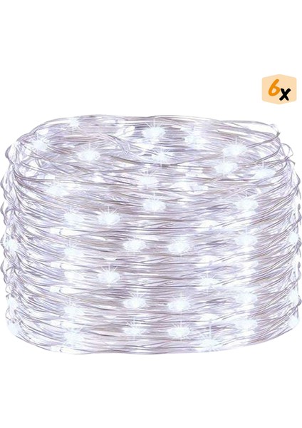 Peri LED Çok Amaçlı Dekoratif Aydınlatma 3 Metre Piller Dahil Şerit Parti Işığı