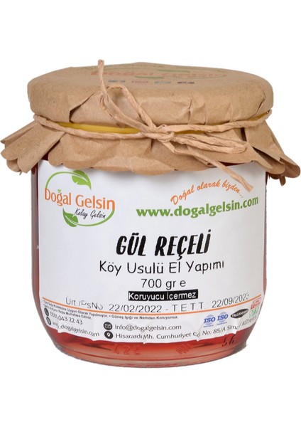 Gül Reçeli - 700 gr