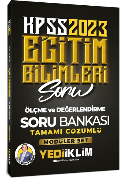 KPSS 2023 Eğitim Bilimleri Ölçme ve Değerlendirme Tamamı Çözümlü Soru Bankası