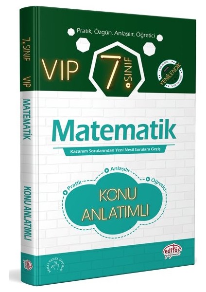 7. Sınıf Vıp Matematik Konu Anlatımı