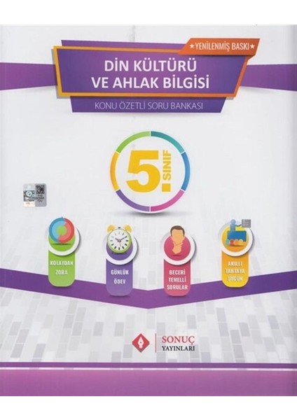 Sonuç 5. Sınıf Din Kültürü ve Ahlak Bilgisi Konu Özetli Soru Bankası