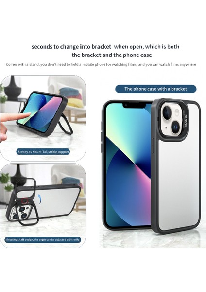 iPhone 14 Için Tutucu Telefon Kılıfı - Mavi (Yurt Dışından) modelleri